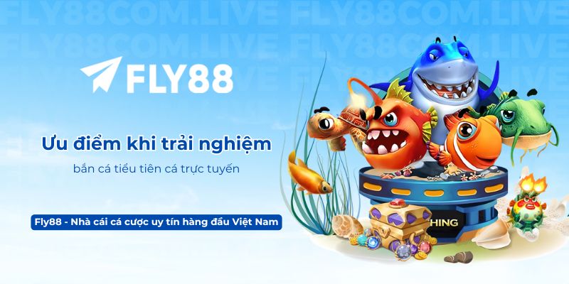 Ưu điểm khi trải nghiệm bắn cá tiểu tiên cá trực tuyến